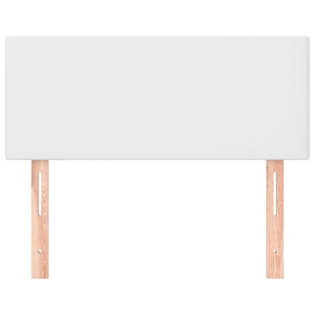 Vidaxl hoofdbord 80x5x78 88 cm kunstleer wit