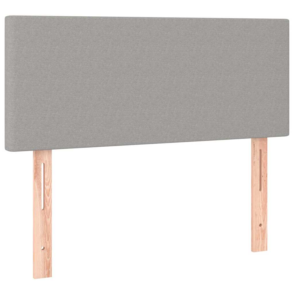 Vidaxl hoofdbord 90x5x78 88 cm stof lichtgrijs