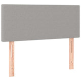 Vidaxl hoofdbord 90x5x78 88 cm stof lichtgrijs