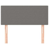 Vidaxl hoofdbord 90x5x78 88 cm stof donkergrijs