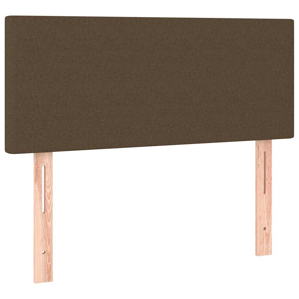 Vidaxl hoofdbord 90x5x78 88 cm stof donkerbruin
