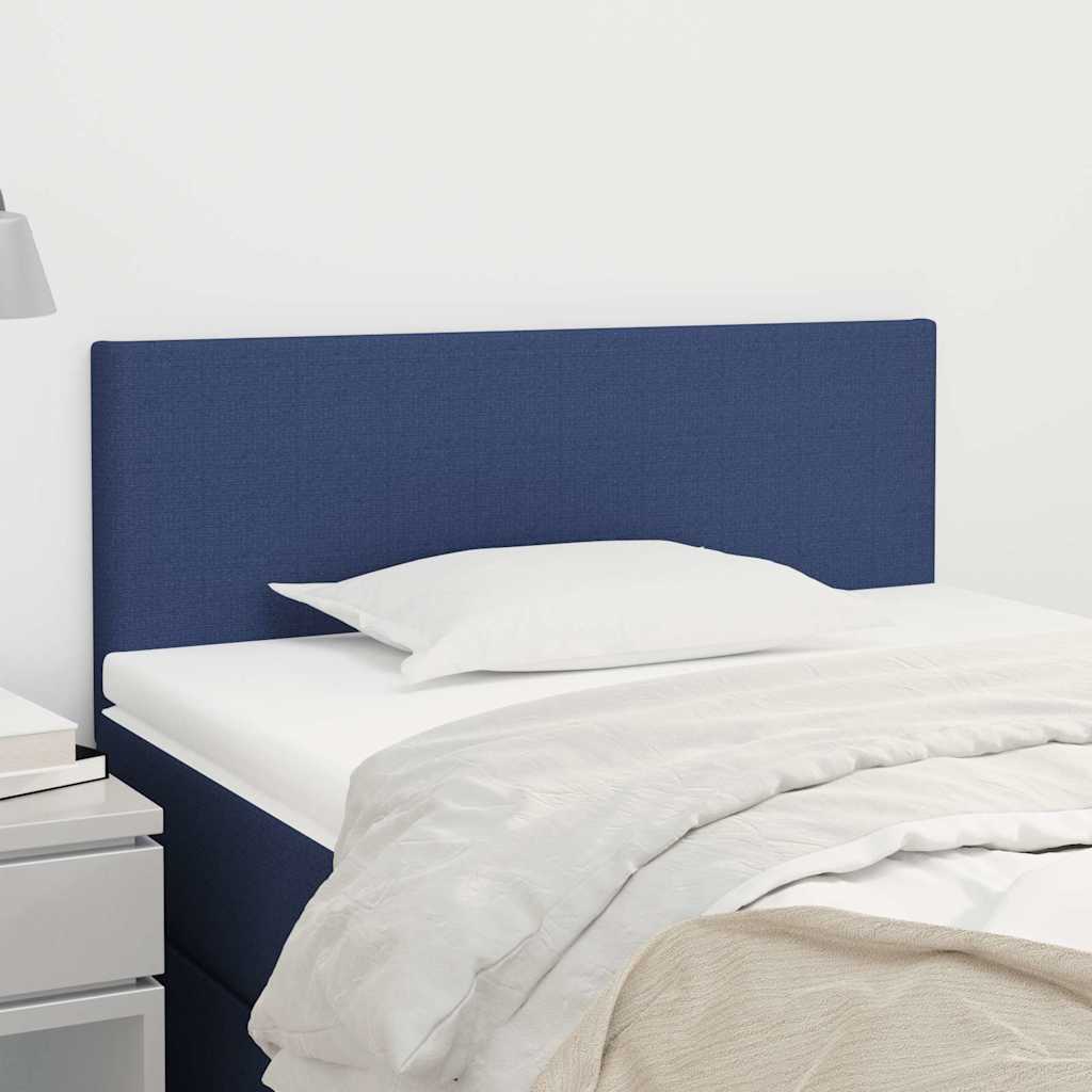 Vidaxl hoofdbord 90x5x78 88 cm stof blauw