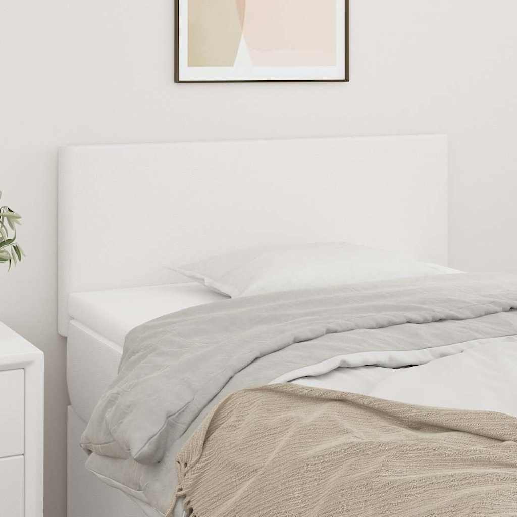 Vidaxl hoofdbord 90x5x78 88 cm kunstleer wit