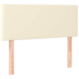 Vidaxl hoofdbord 90x5x78 88 cm kunstleer crèmekleurig