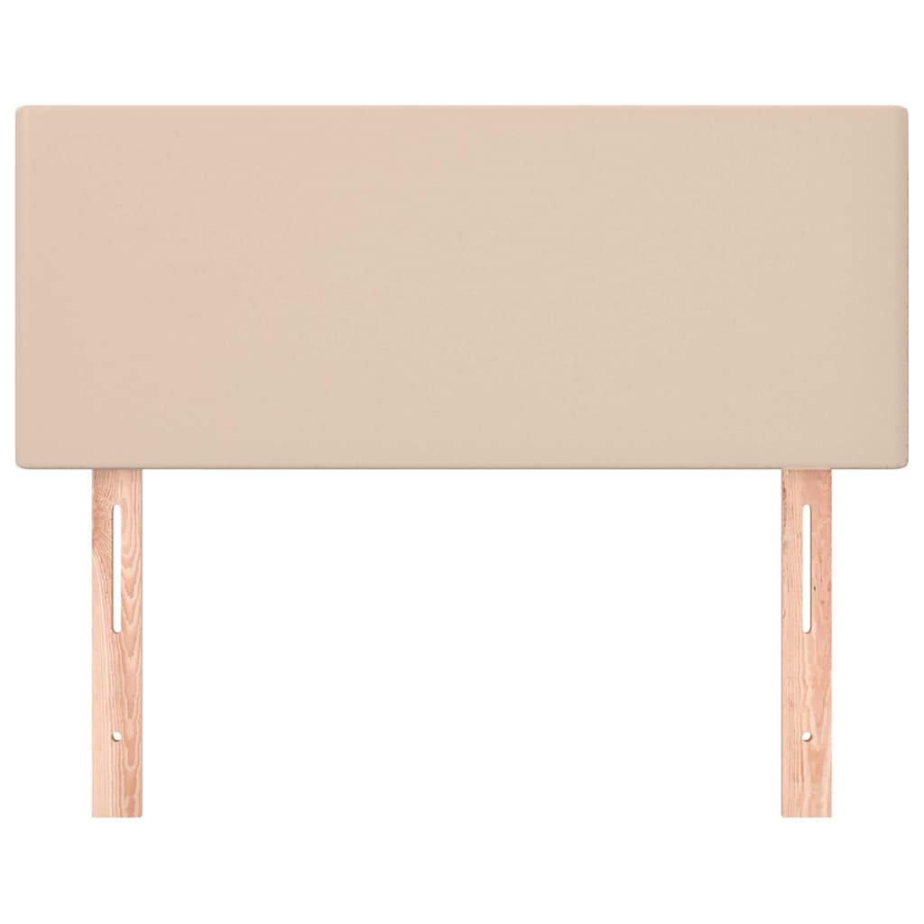 Vidaxl hoofdbord 90x5x78 88 cm kunstleer cappuccinokleurig