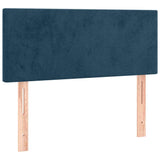 Vidaxl hoofdbord 90x5x78 88 cm fluweel donkerblauw