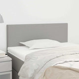 Vidaxl hoofdbord 100 x 5 x 78 88 cm stof lichtgrijs