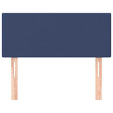 Vidaxl hoofdbord 100x5x78 88 cm stof blauw
