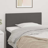 Vidaxl hoofdbord 100x5x78 88 cm kunstleer grijs