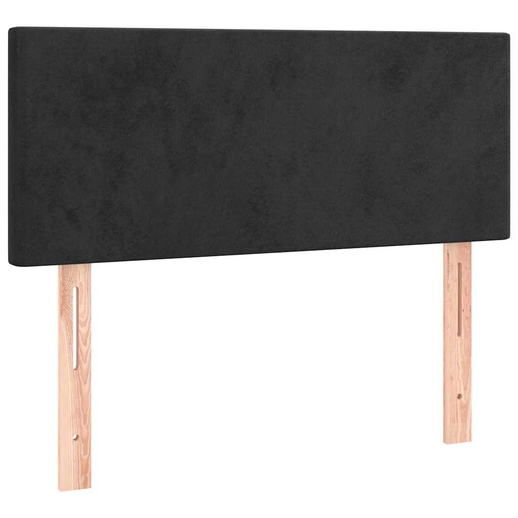 Vidaxl hoofdbord 100x5x78 88 cm fluweel zwart