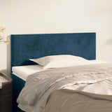 Vidaxl hoofdbord 100x5x78 88 cm fluweel donkerblauw