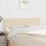 Vidaxl hoofdborden 2 st 72x5x78 88 cm stof crèmekleurig
