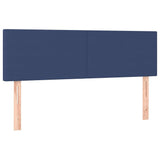 Vidaxl hoofdborden 2 st 72x5x78 88 cm stof blauw