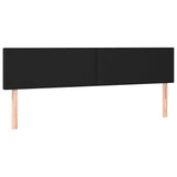 Vidaxl hoofdborden 2 st 90x5x78 88 cm kunstleer zwart