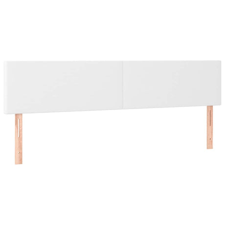 Vidaxl hoofdborden 2 st 90x5x78 88 cm kunstleer wit
