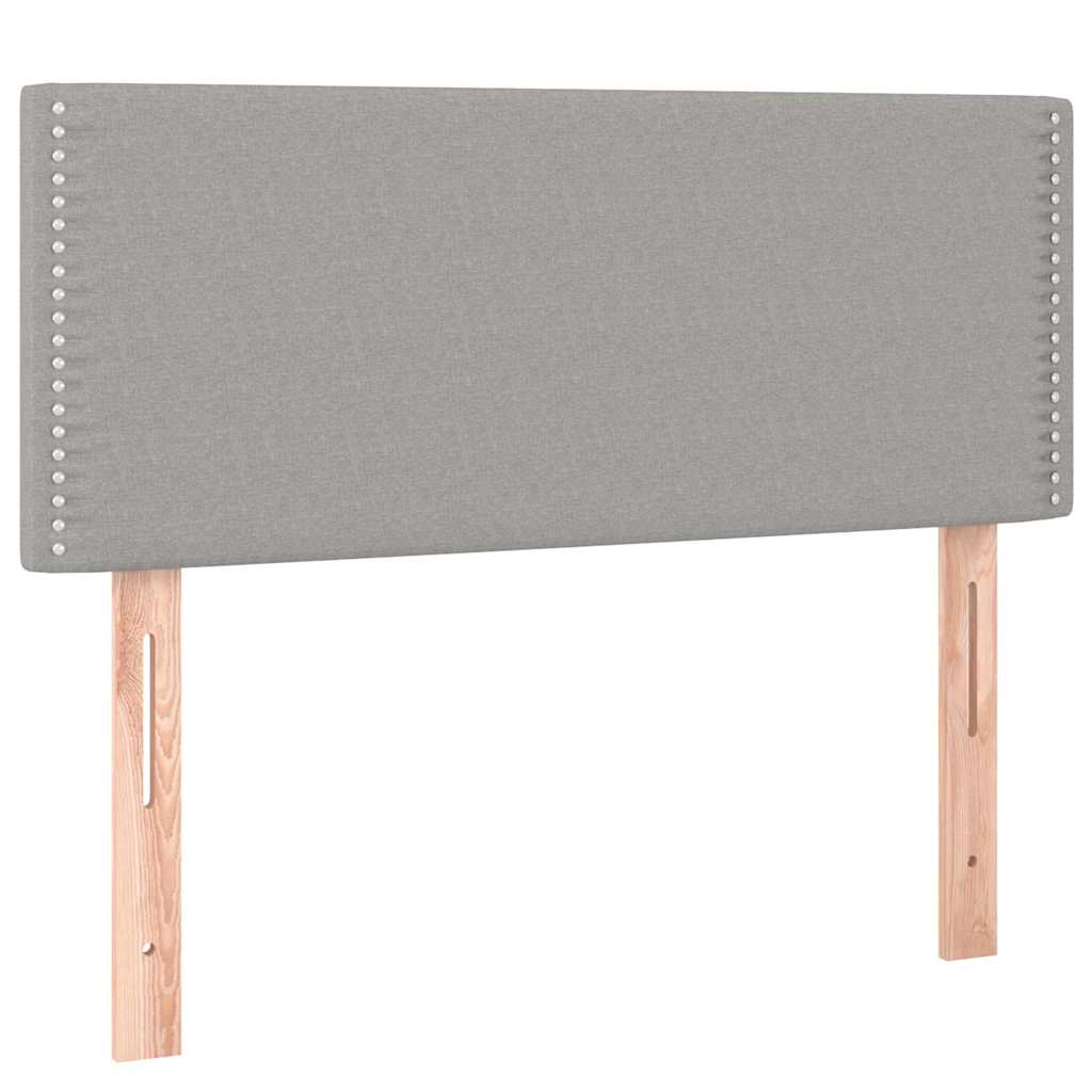 Vidaxl hoofdbord 80x5x78 88 cm stof lichtgrijs