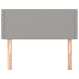 Vidaxl hoofdbord 80x5x78 88 cm stof lichtgrijs