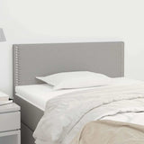 Vidaxl hoofdbord 80x5x78 88 cm stof lichtgrijs
