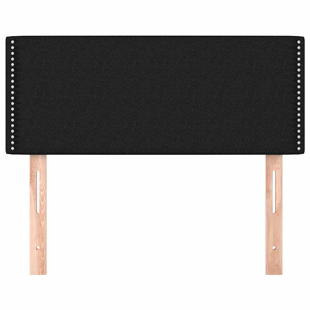 Vidaxl hoofdbord 80x5x78 88 cm stof zwart