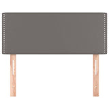 Vidaxl hoofdbord 80x5x78 88 cm kunstleer grijs