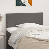 Vidaxl hoofdbord 80x5x78 88 cm kunstleer grijs