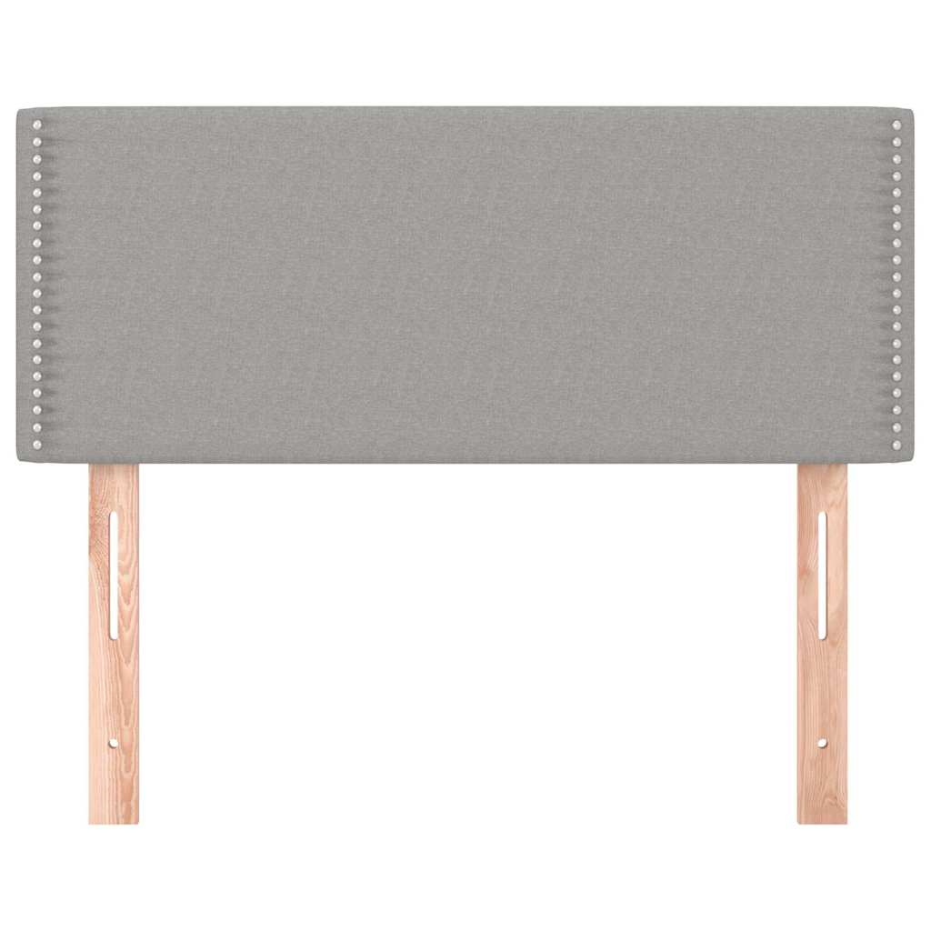 Vidaxl hoofdbord 90x5x78 88 cm stof lichtgrijs