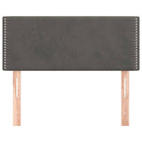 Vidaxl hoofdbord 90x5x78 88 cm fluweel donkergrijs
