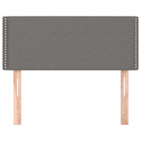 Vidaxl hoofdbord 100x5x78 88 cm stof donkergrijs