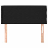 Vidaxl hoofdbord 100x5x78 88 cm stof zwart