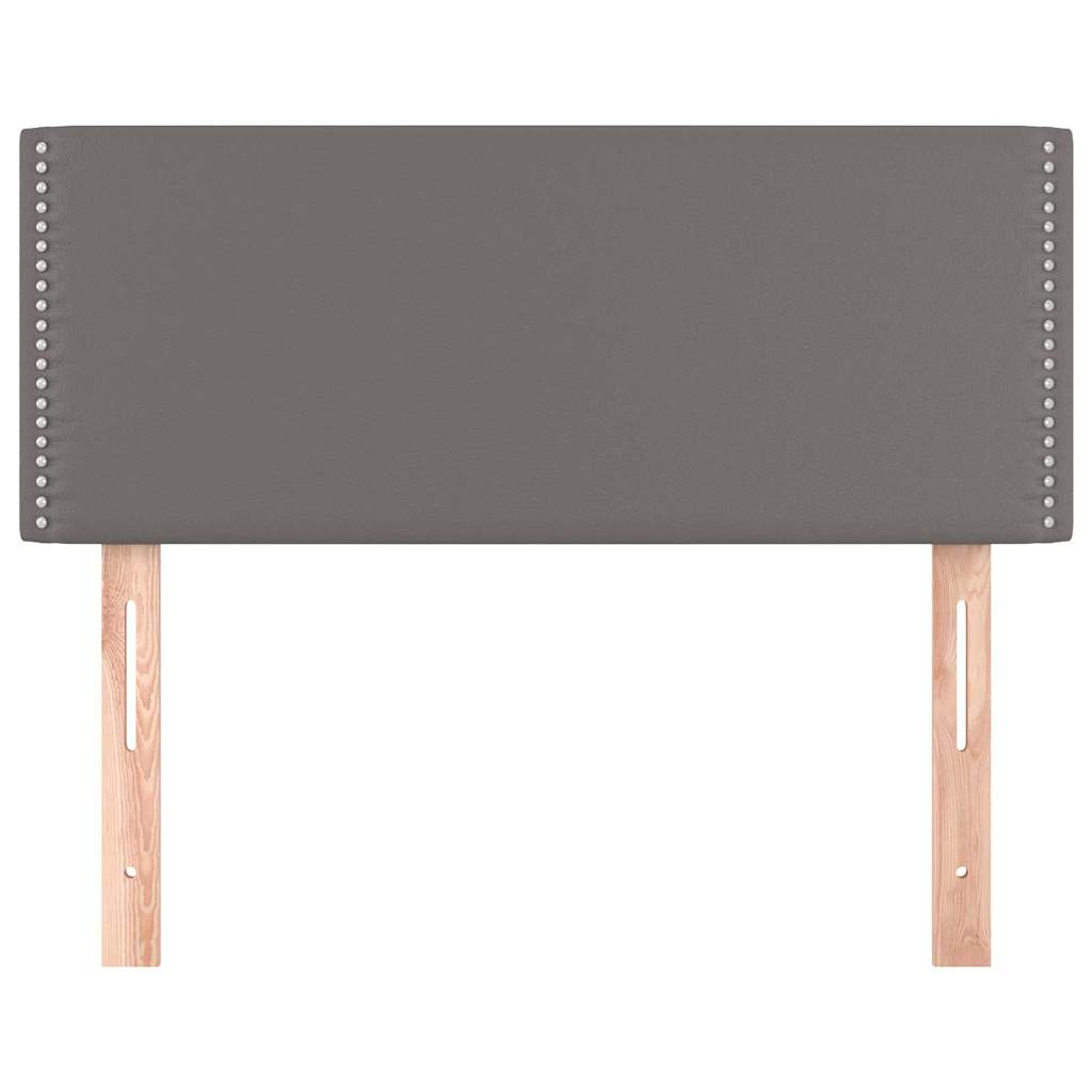 Vidaxl hoofdbord 100x5x78 88 cm kunstleer grijs
