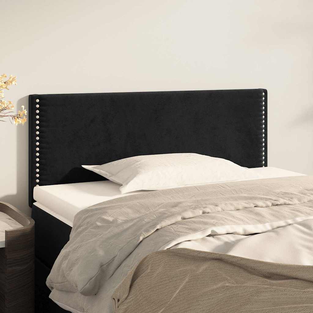 Vidaxl hoofdbord 100x5x78 88 cm fluweel zwart