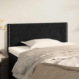 Vidaxl hoofdbord 100x5x78 88 cm fluweel zwart