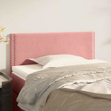 Vidaxl hoofdbord 100x5x78 88 cm fluweel roze