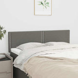 Vidaxl hoofdborden 2 st 72x5x78 88 cm stof donkergrijs