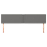 Vidaxl hoofdborden 2 st 90x5x78 88 cm stof donkergrijs
