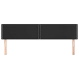 Vidaxl hoofdborden 2 st 90x5x78 88 cm kunstleer zwart