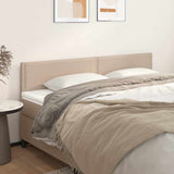 Vidaxl hoofdborden 2 st 90x5x78 88 cm kunstleer cappuccinokleurig