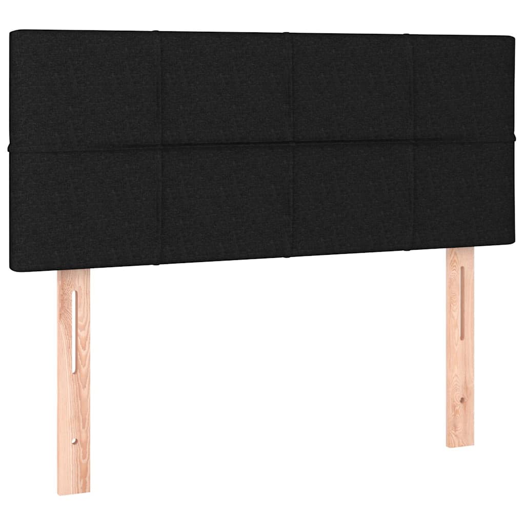 Vidaxl hoofdbord 80x5x78 88 cm stof zwart