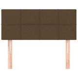 Vidaxl hoofdbord 80x5x78 88 cm stof donkerbruin