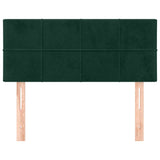 Vidaxl hoofdbord 80x5x78 88 cm fluweel donkergroen
