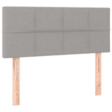 Vidaxl hoofdbord 90x5x78 88 cm stof lichtgrijs