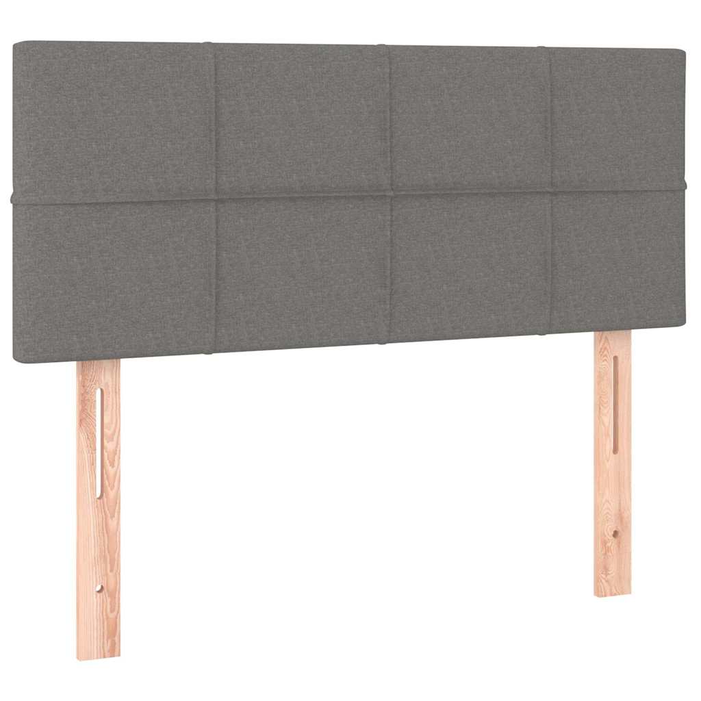 Vidaxl hoofdbord 90x5x78 88 cm stof donkergrijs