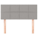 Vidaxl hoofdbord 100 x 5 x 78 88 cm stof lichtgrijs