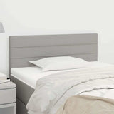 Vidaxl hoofdbord 80x5x78 88 cm stof lichtgrijs