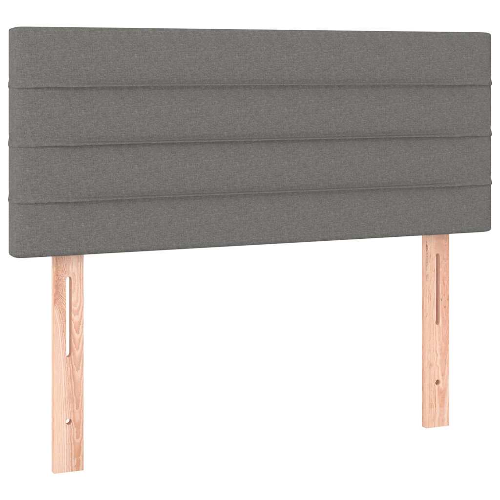 Vidaxl hoofdbord 80x5x78 88 cm stof donkergrijs