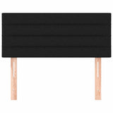 Vidaxl hoofdbord 80x5x78 88 cm stof zwart