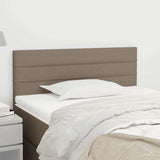Vidaxl hoofdbord 80x5x78 88 cm stof taupe