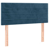 Vidaxl hoofdbord 80x5x78 88 cm fluweel donkerblauw