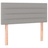 Vidaxl hoofdbord 90x5x78 88 cm stof lichtgrijs