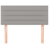 Vidaxl hoofdbord 90x5x78 88 cm stof lichtgrijs